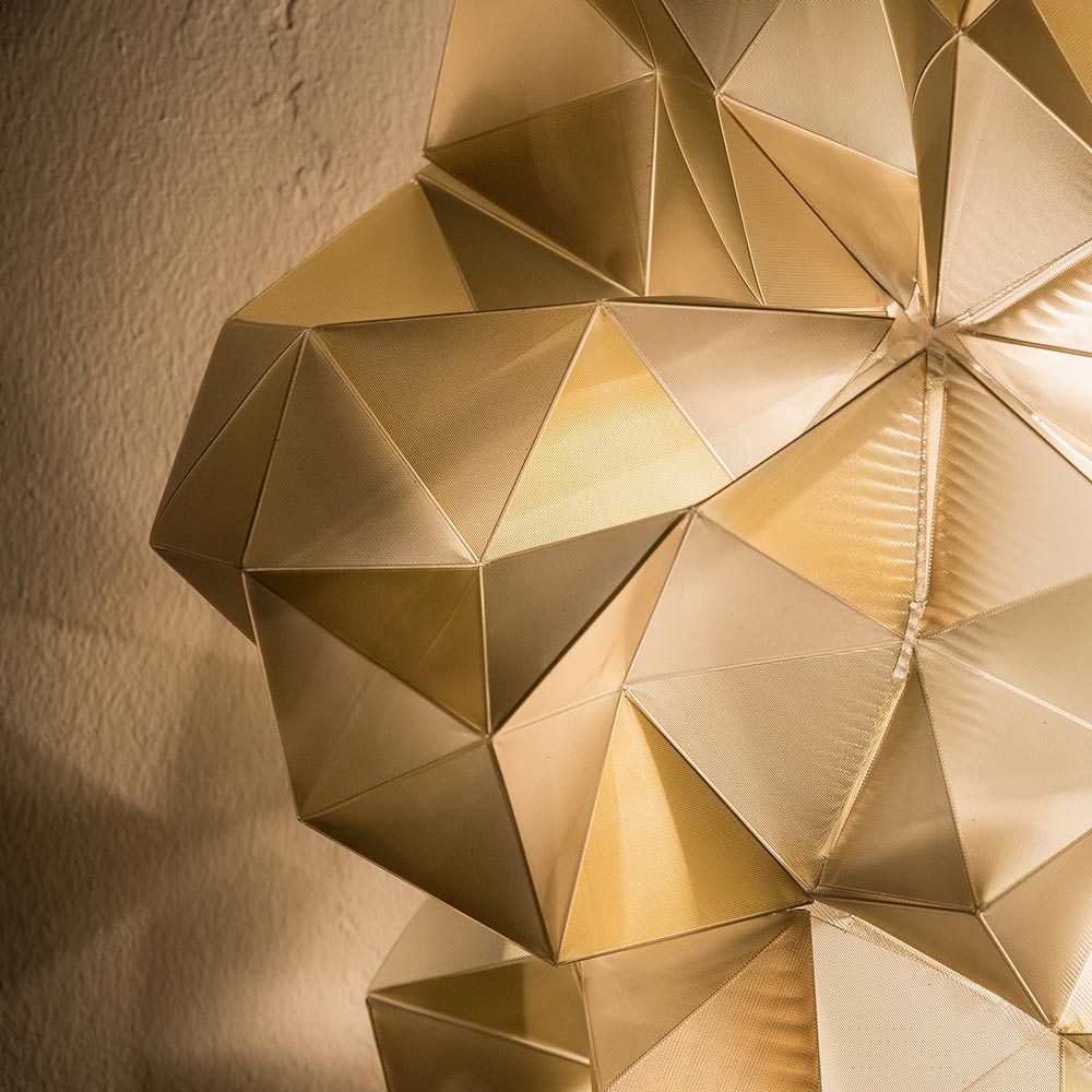 Drusa Ceiling / Wall Light in Detail.