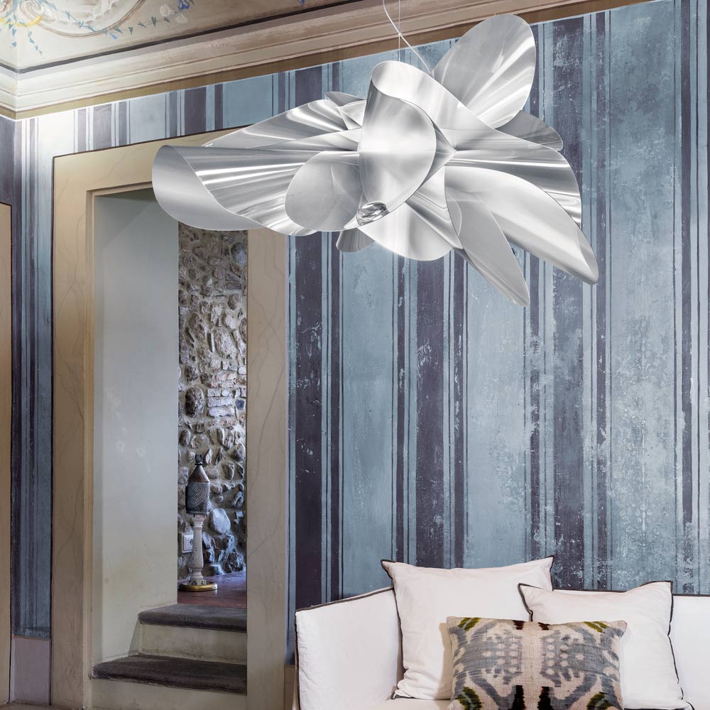 Etoile LED Pendant Light in living room.