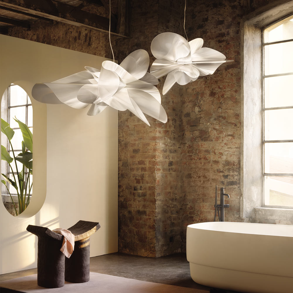 Etoile LED Pendant Light in bathroom.
