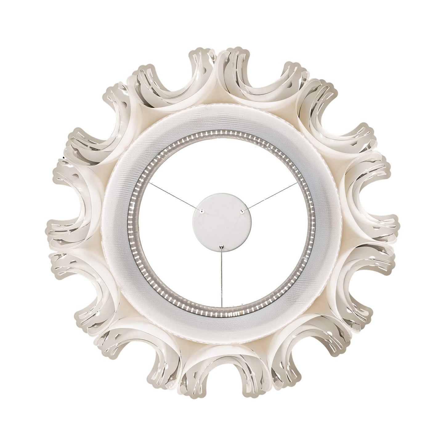Fiordlys Round LED Pendant Light in Detail.