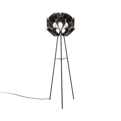 Flora Floor Lamp in Black.