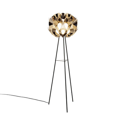 Flora Floor Lamp in Gold.