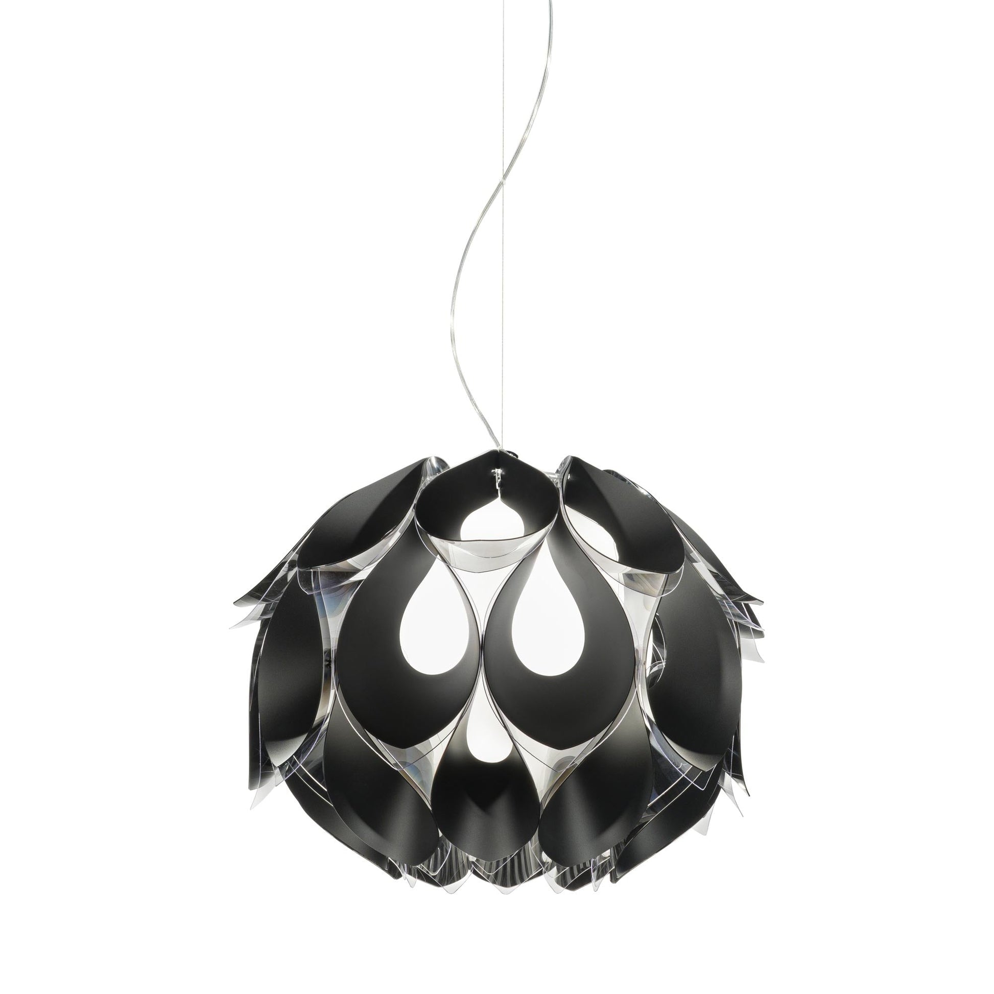 Flora Pendant Light in Black.