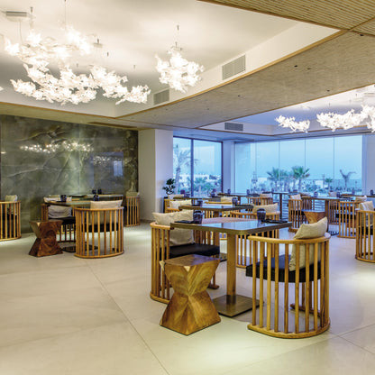 Hanami Ceiling / Wall Light in restaurant.