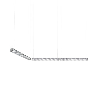 Hugo Architectural LED Linear Suspension Light (3 Element).