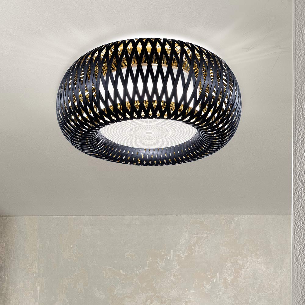 Kalatos Flush Mount Ceiling Light in Detail.