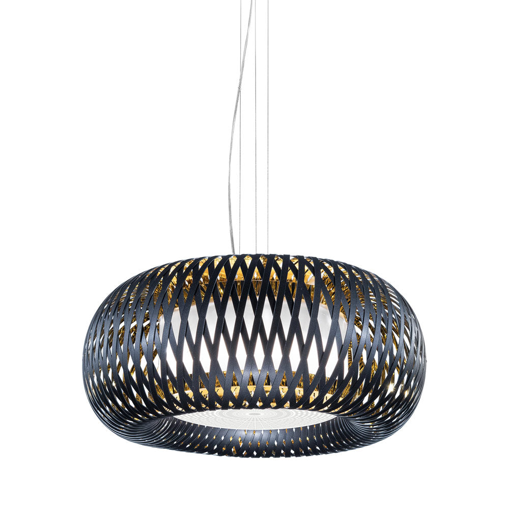 Kalatos Pendant Light in Black/Gold.