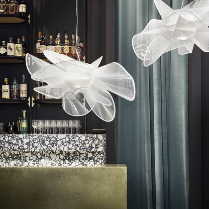 La Belle Étoile LED Pendant Light in bar.