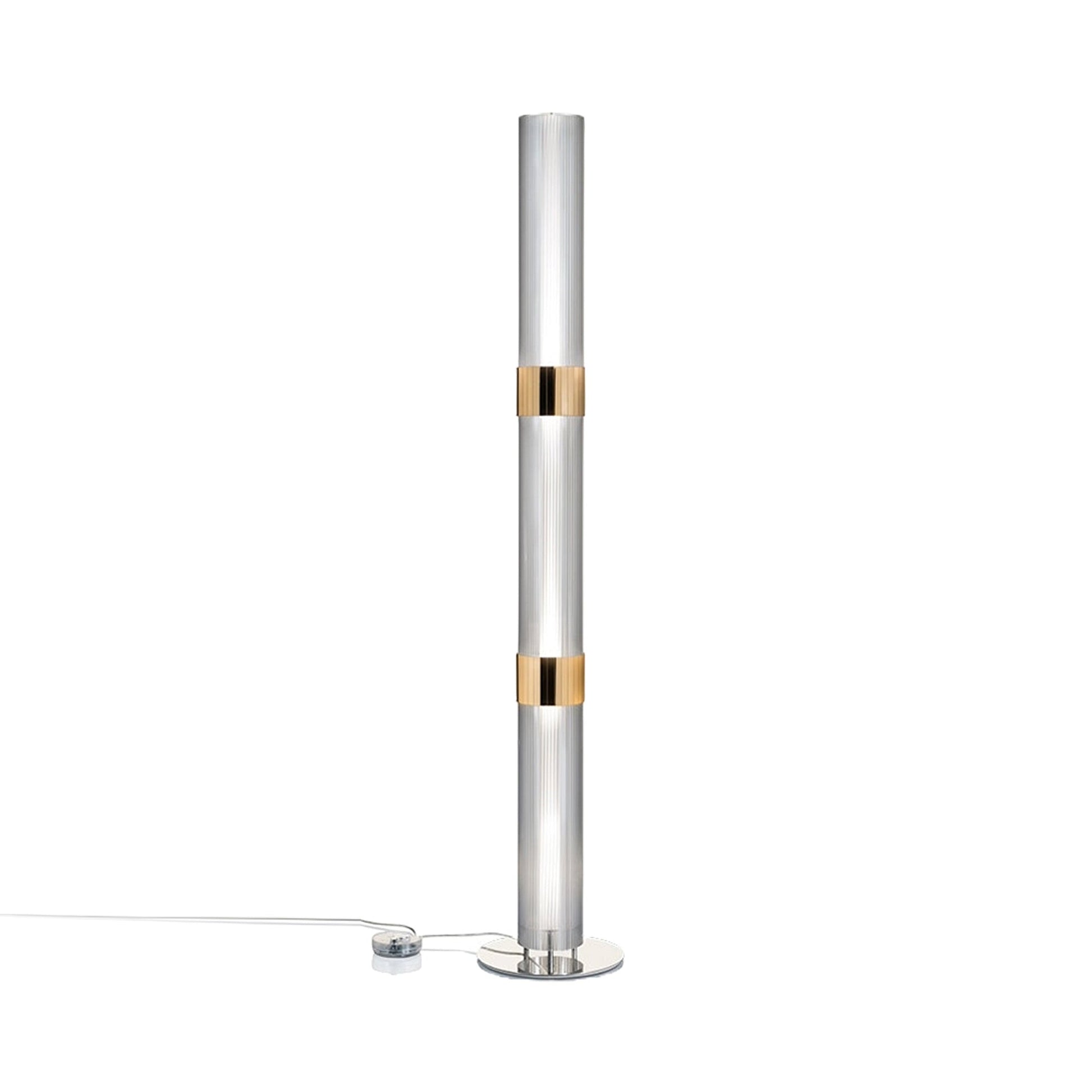 La Lollo Floor Lamp in Prisma/Gold.