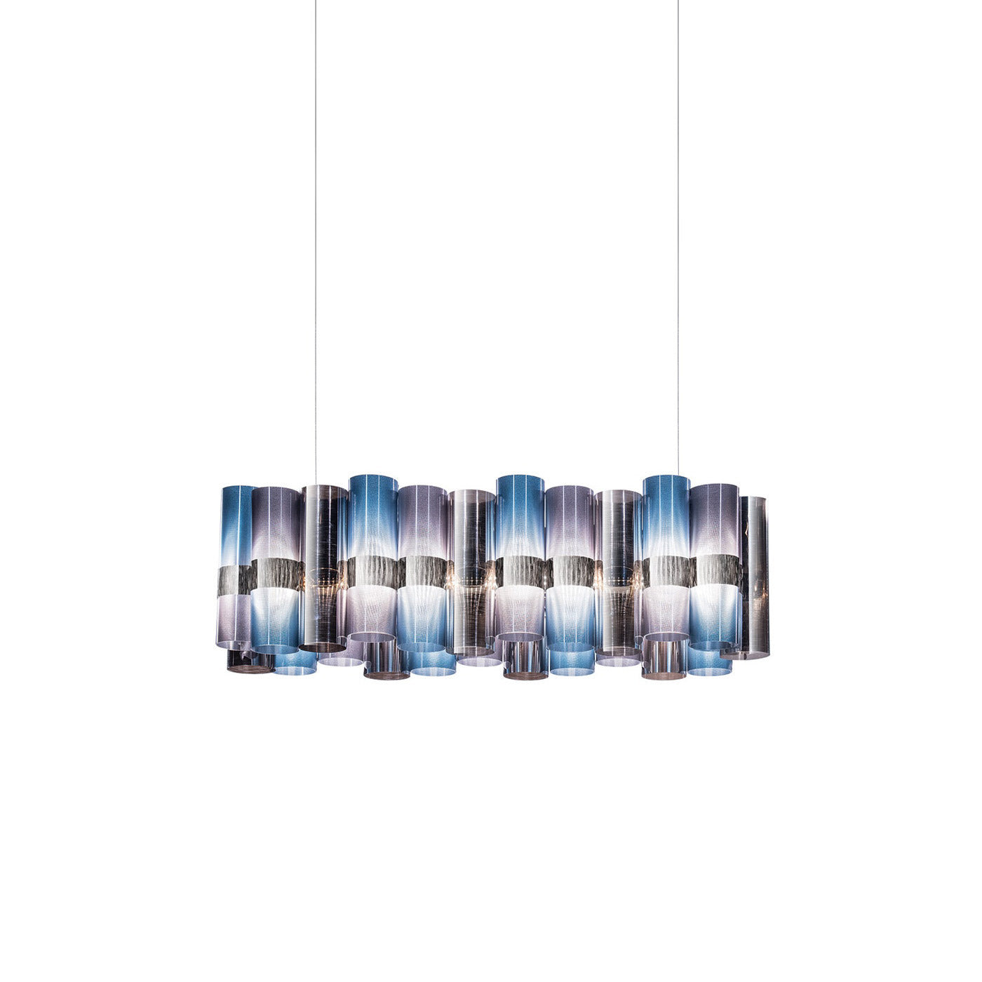 La Lollo LED Linear Pendant Light in Gradient (Small).