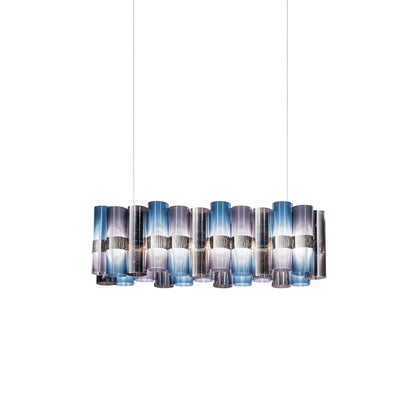 La Lollo LED Linear Pendant Light in Gradient (Small).