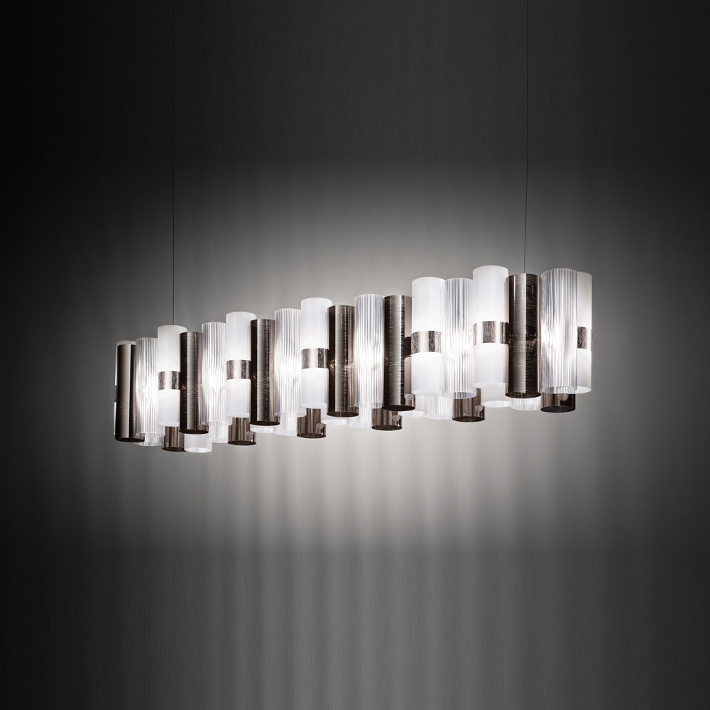 La Lollo LED Linear Pendant Light in Detail.