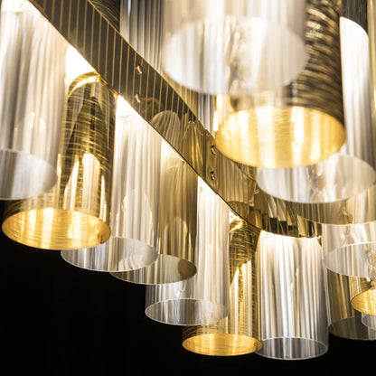 La Lollo LED Linear Pendant Light in Detail.