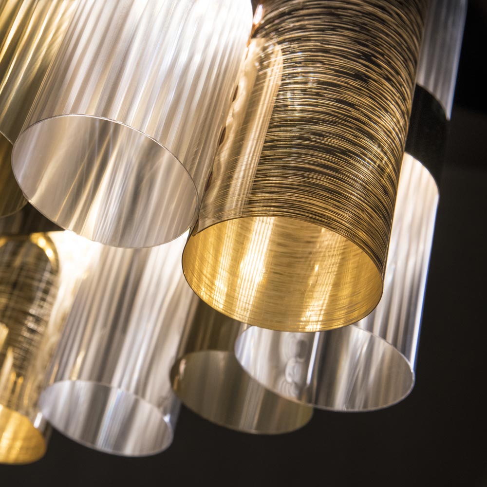 La Lollo LED Linear Pendant Light in Detail.