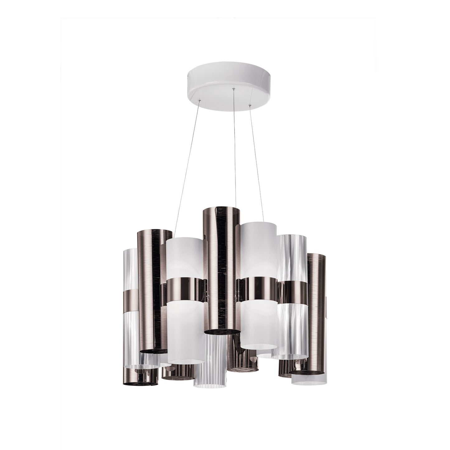La Lollo LED Pendant Light in Pewter (Medium).