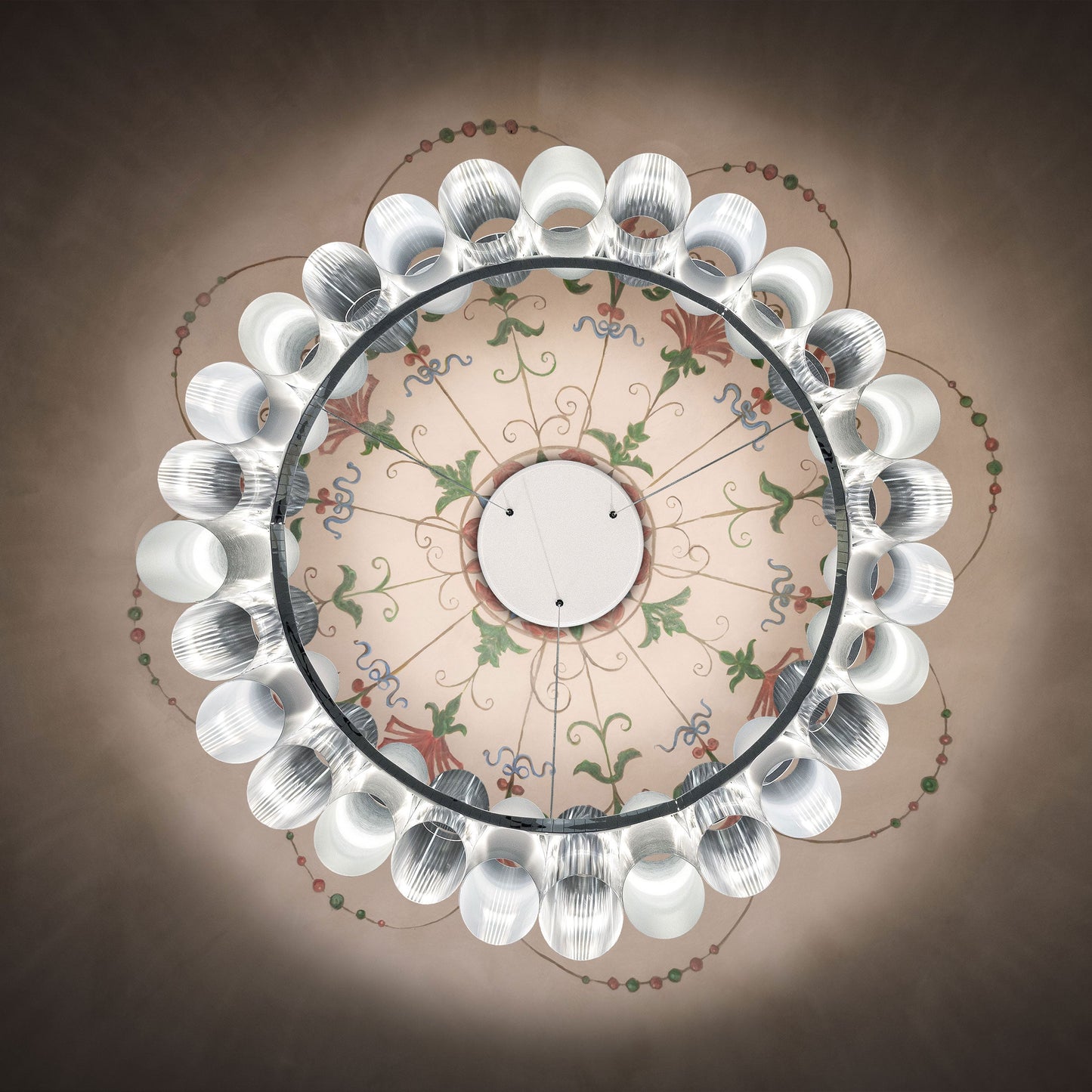 La Lollo LED Pendant Light in living room.