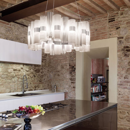 La Lollo LED Pendant Light in living room.