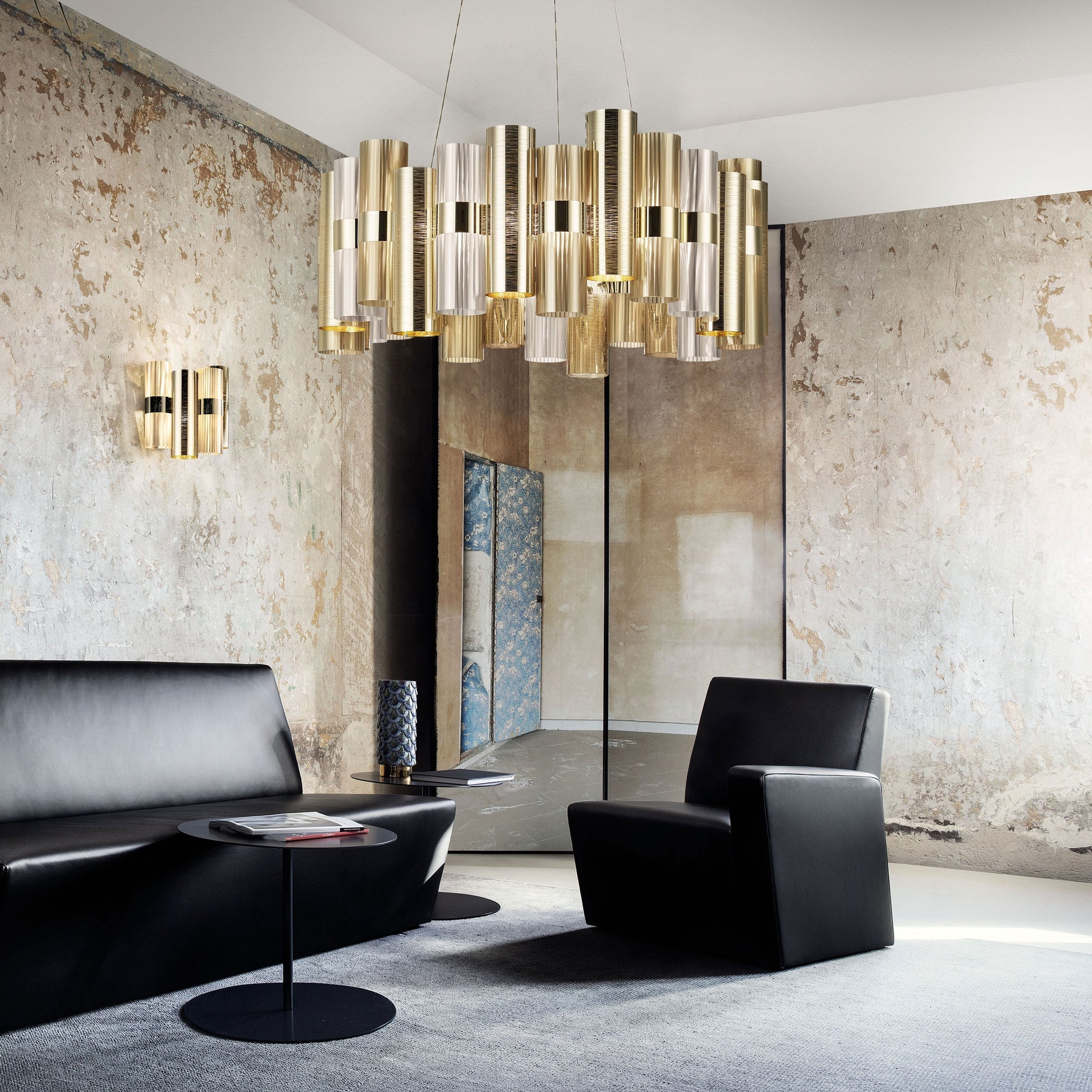 La Lollo LED Pendant Light in living room.