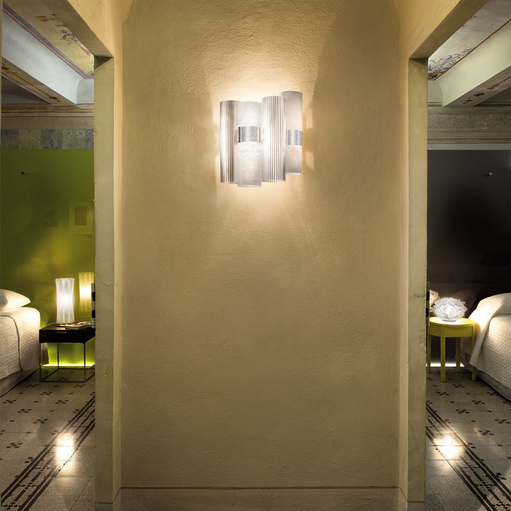 La Lollo Wall Light in bedroom.