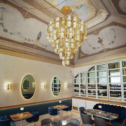 La Lollona LED Pendant Light in restaurant.