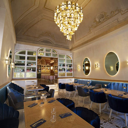 La Lollona LED Pendant Light in restaurant.