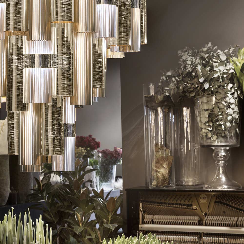 La Lollona LED Pendant Light in living room.