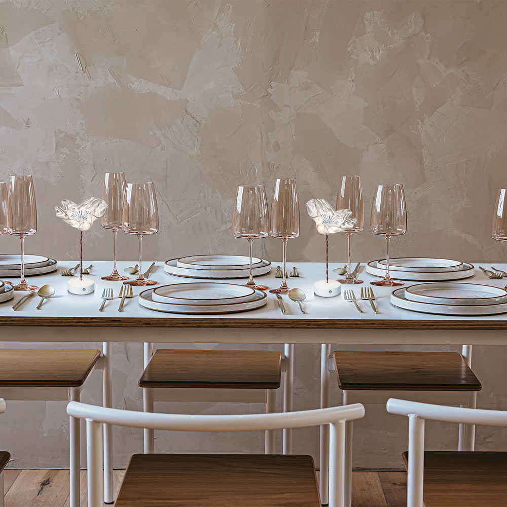 Lafleur LED Table Lamp in dining room.