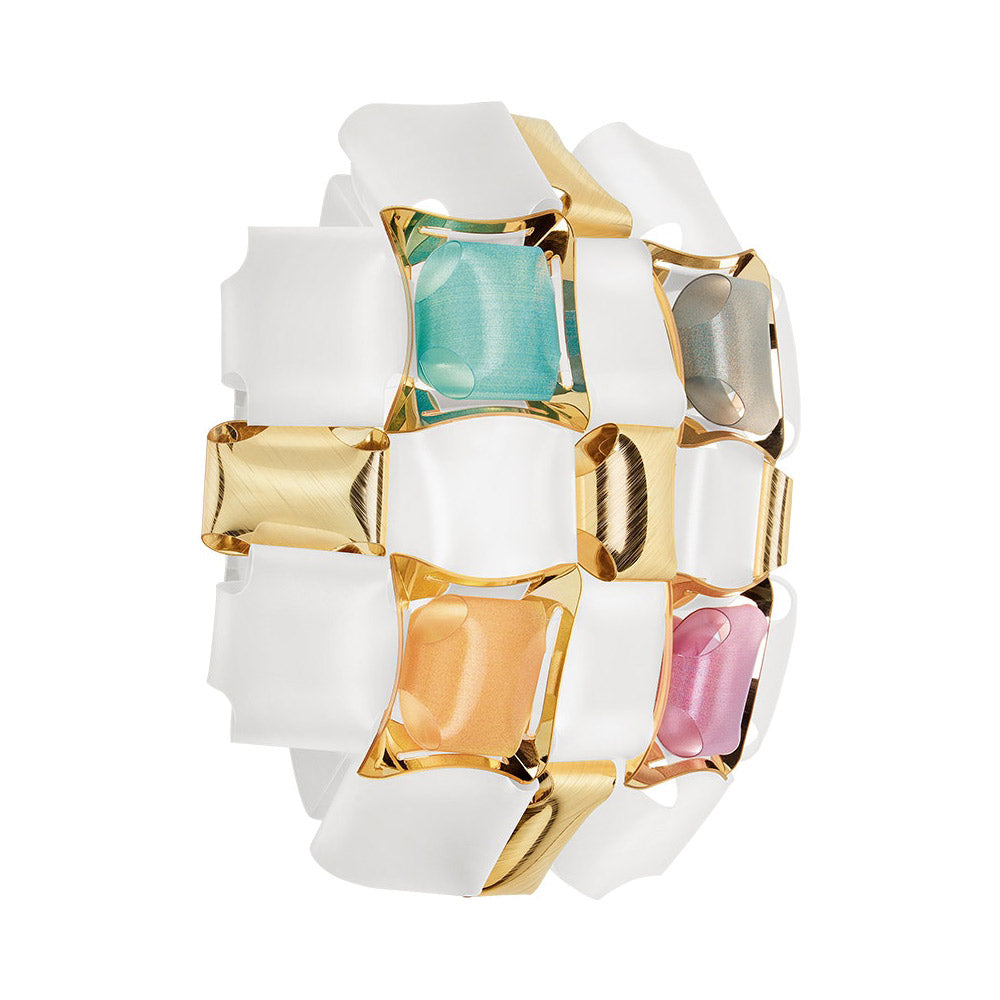 Mida Applique Wall Light in Multicolor.