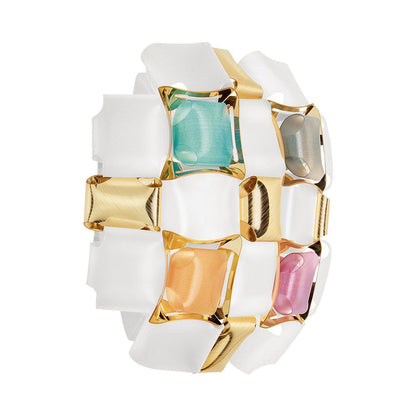 Mida Applique Wall Light in Multicolor.