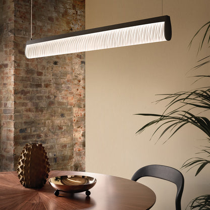 Modula LED Pendant Light in dining room.