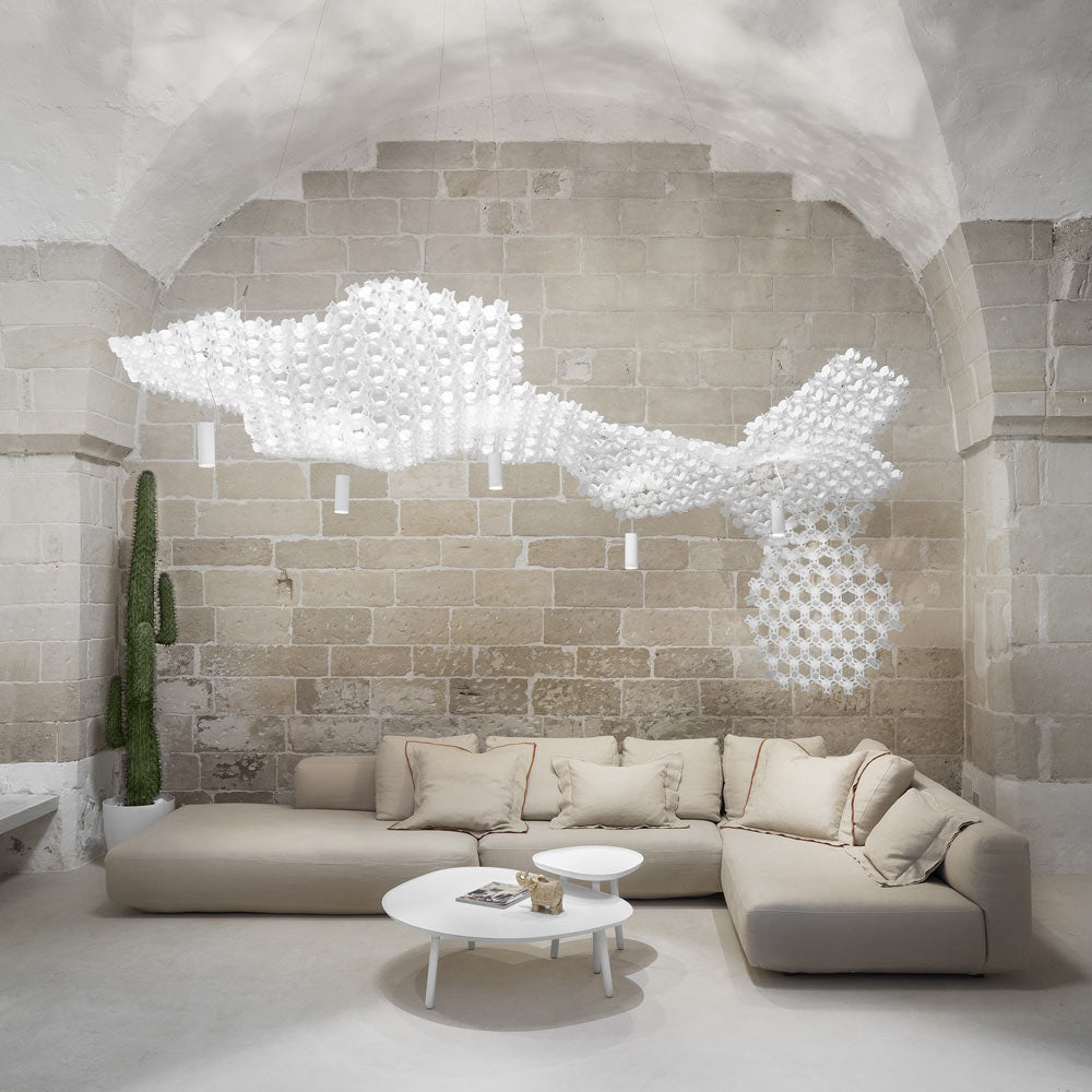 Nuvem LED Spot Light For Nuvem Module Suspension Light in living room.