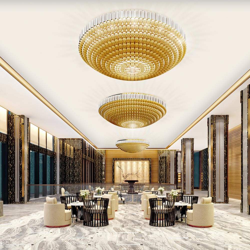 Odeon Ceiling / Wall Light in restaurant.