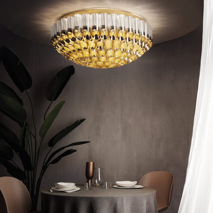 Odeon Ceiling / Wall Light in living room.