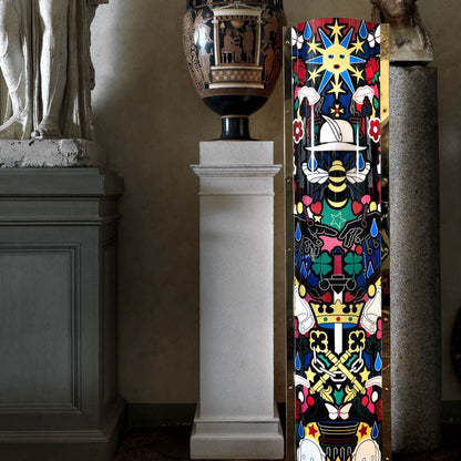 The Lighting Archives LED Floor Lamp in exhibition.