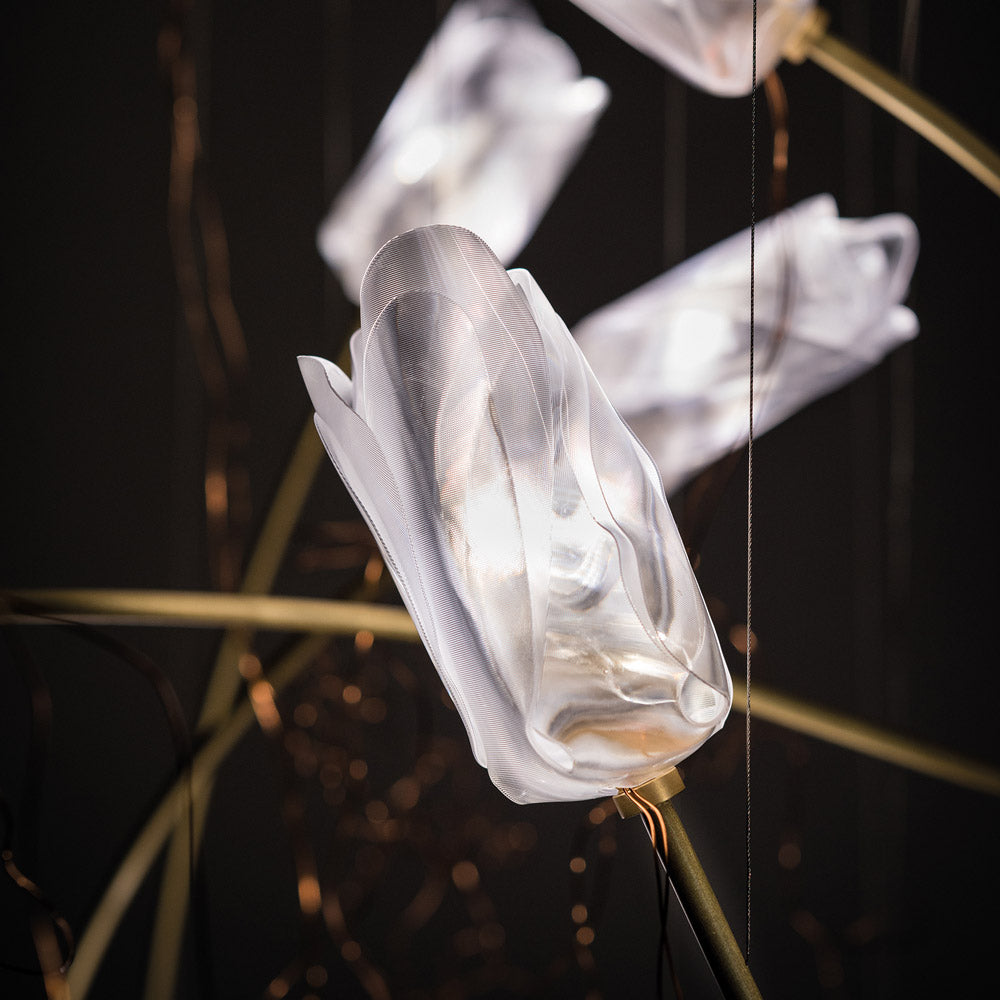 Tulip LED Linear Pendant Light in Detail.