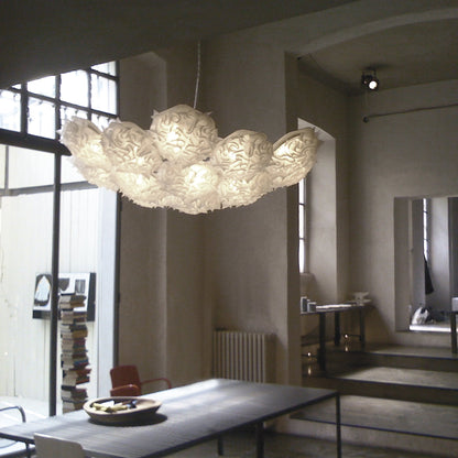 Veli 7 Pendant Light in dining room.