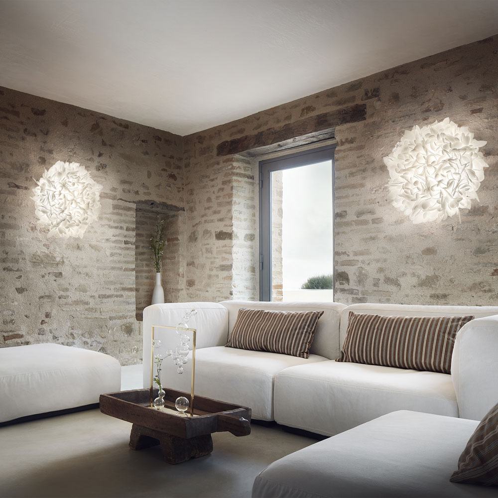 Veli Ceiling / Wall Light in living room.