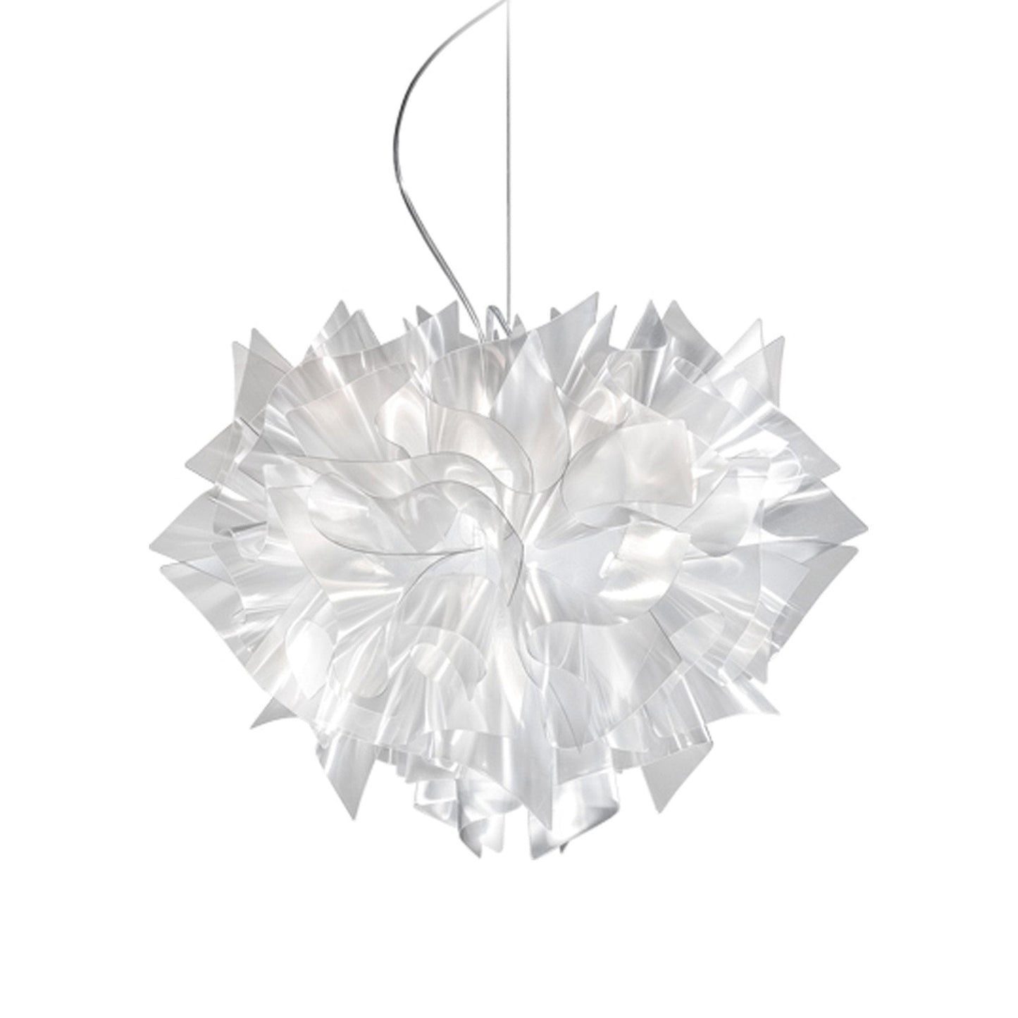 Veli LED Pendant Light in Prisma - Transparent Wire (Large).