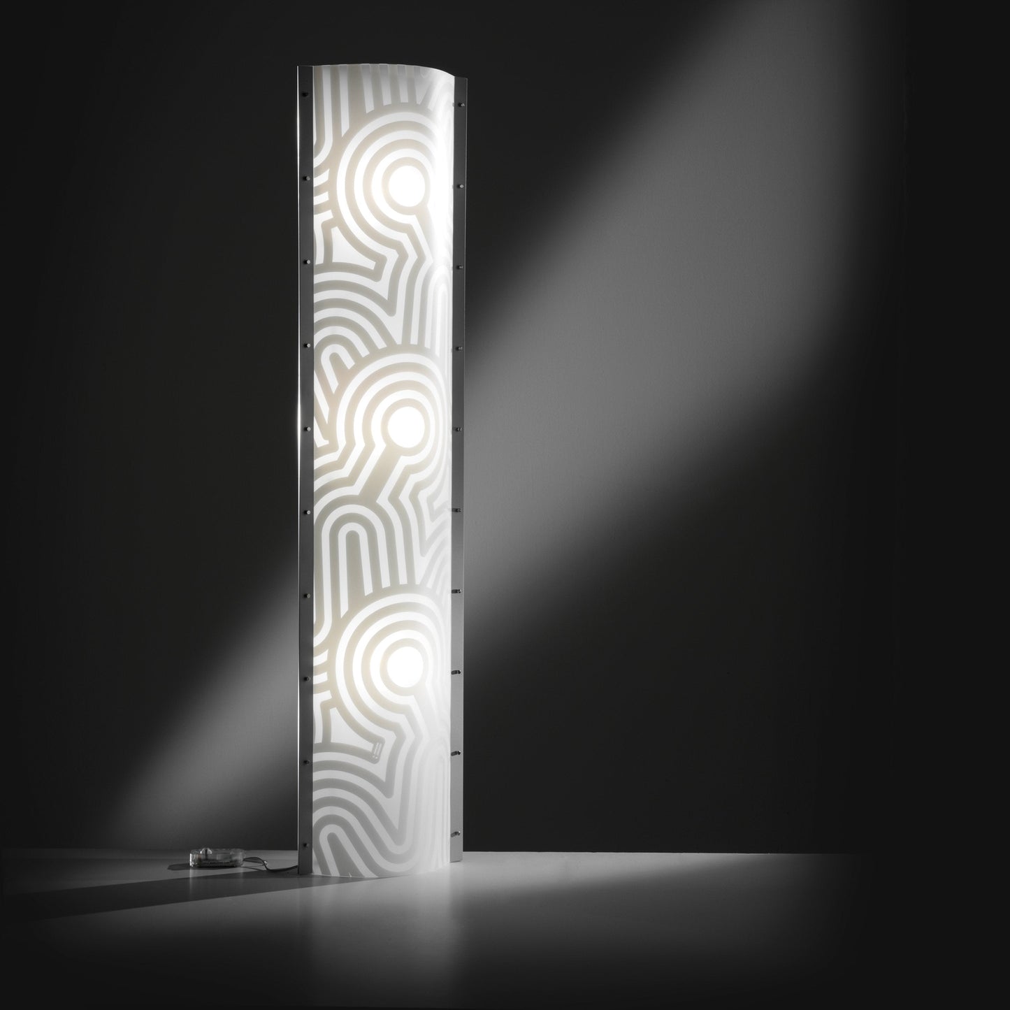 Venti LED Floor Lamp in exhibition.