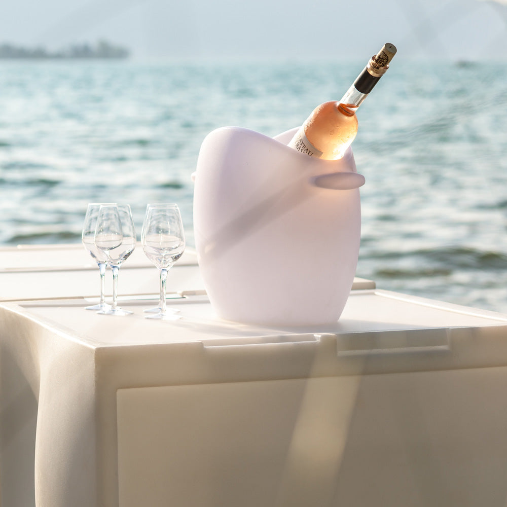 Fresh Bluetooth LED Champagne Cooler.