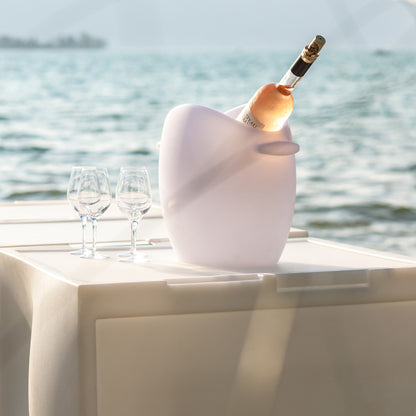 Fresh Bluetooth LED Champagne Cooler.