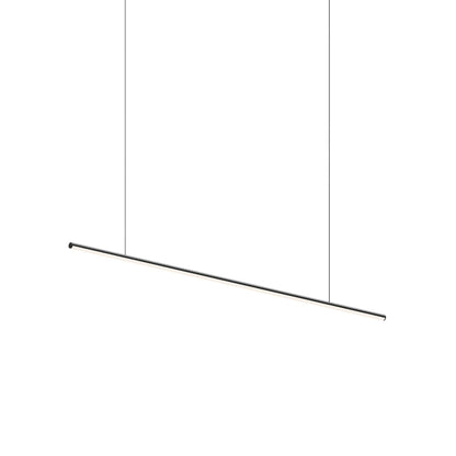 Fino™ LED Pendant Light in Satin Black (Large).