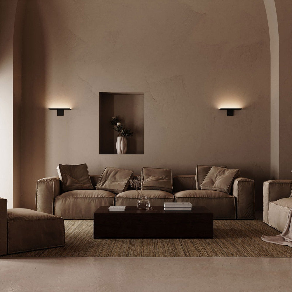 Base LED Wall Light in living room.