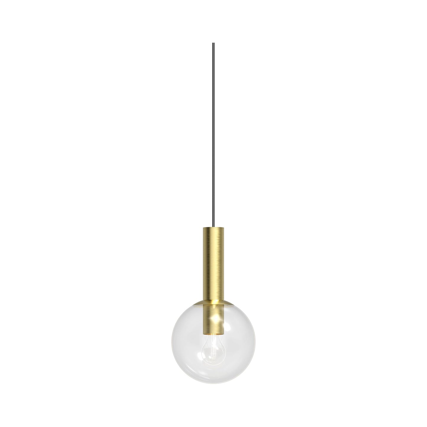 Bubbles Pendant Light in Satin Brass (Small).