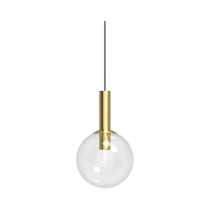 Bubbles Pendant Light in Satin Brass (Medium).