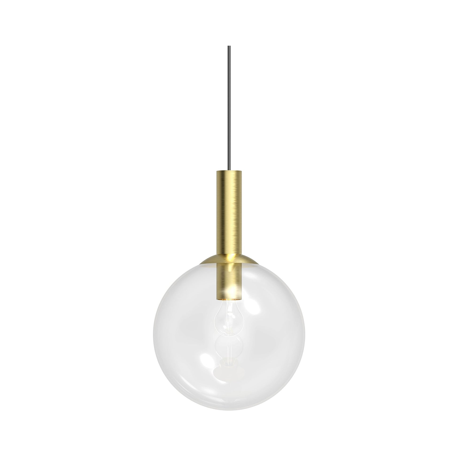 Bubbles Pendant Light in Satin Brass (Large).
