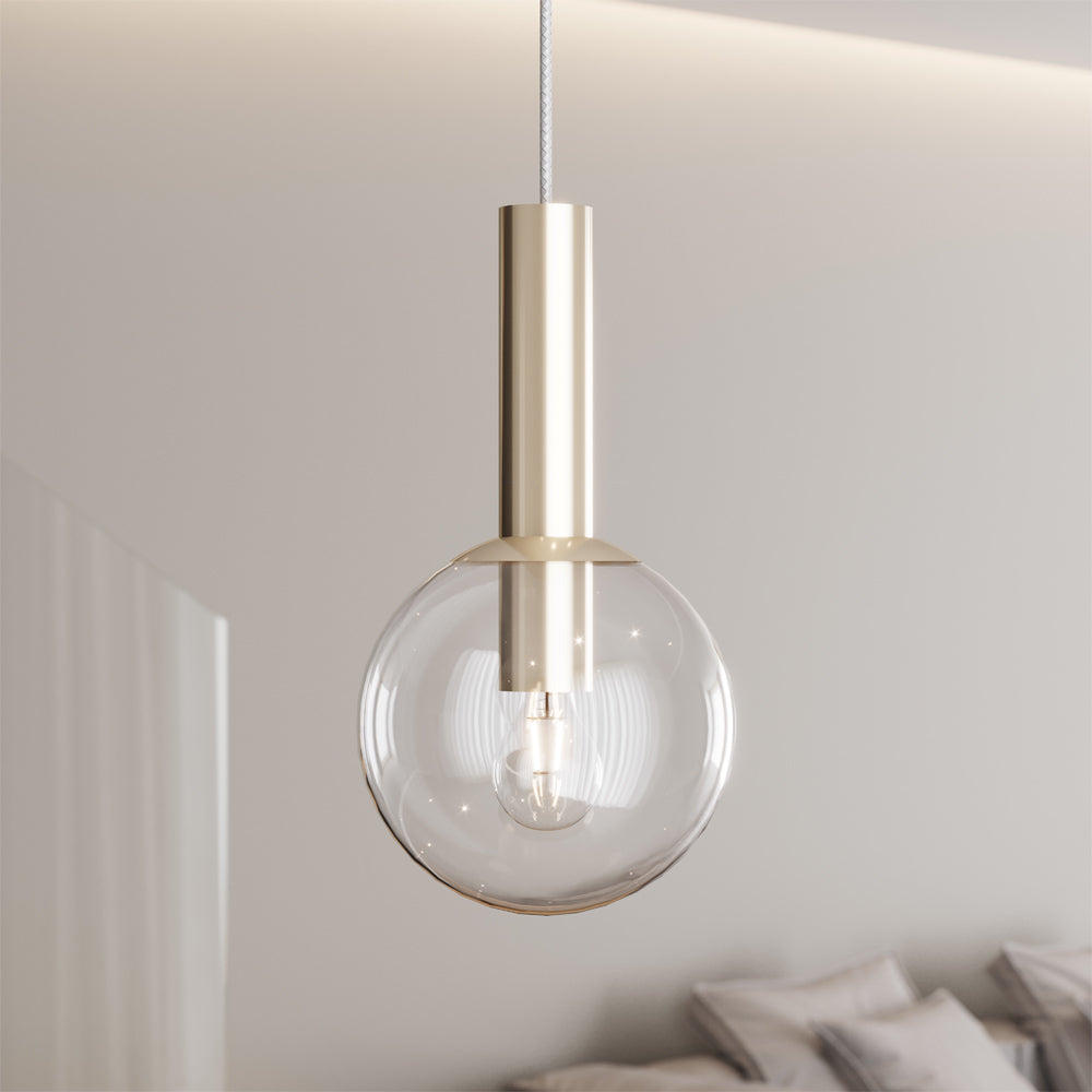 Bubbles Pendant Light in living room.