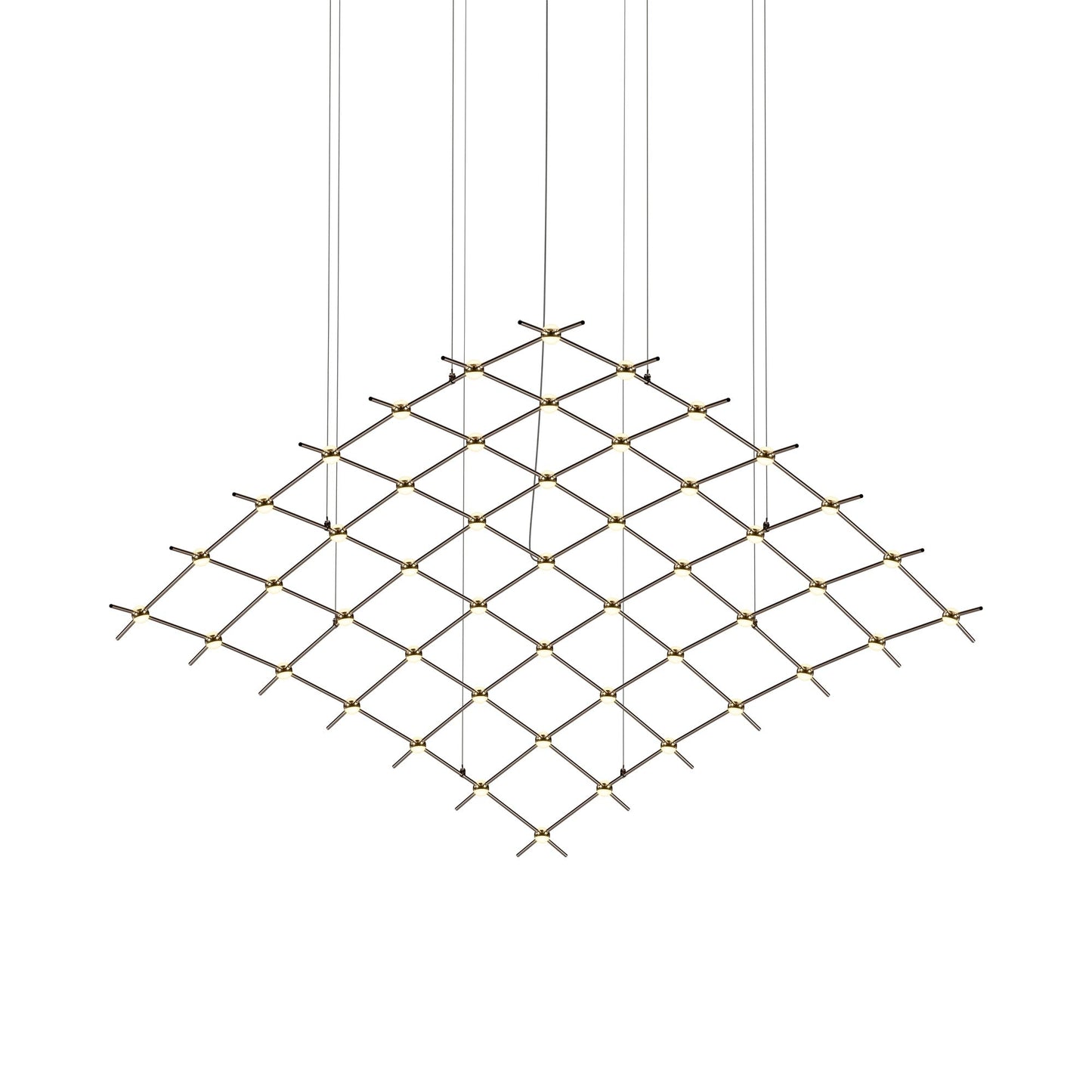 Constellation® Aquarius Major LED Pendant Light in Espresso Black/White.