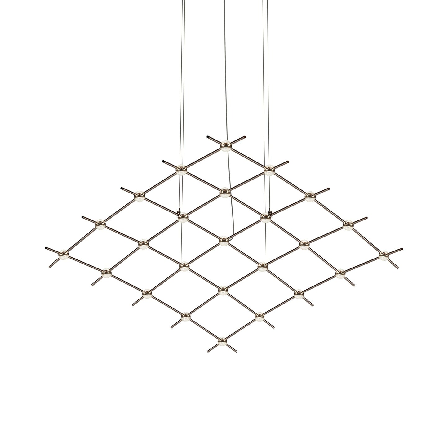 Constellation® Aquarius Medius LED Pedant Light in Espresso Black/Clear.