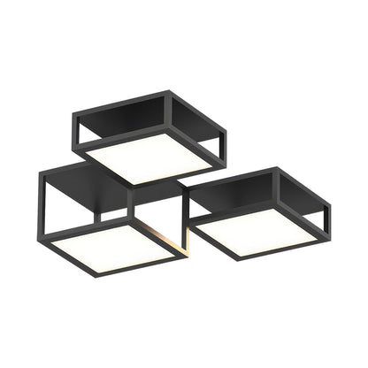 Cubix™ LED Flush Mount Ceiling Light (3-Light).